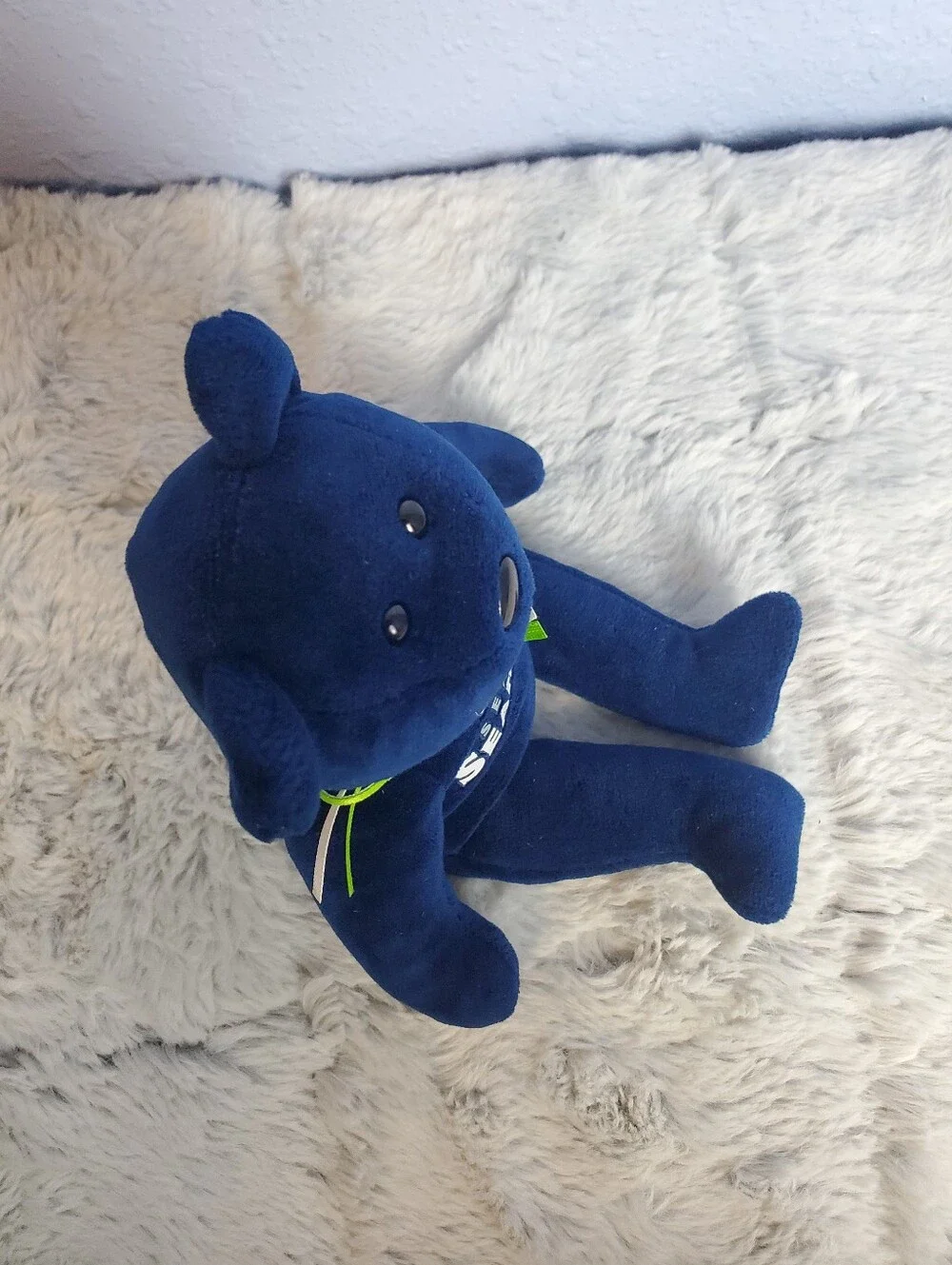 Ty Beanie Baby NFL Football Bear Plush Seattle Seahawks 8